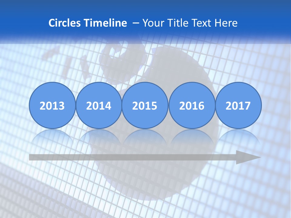 Emblem Destruction Signal PowerPoint Template