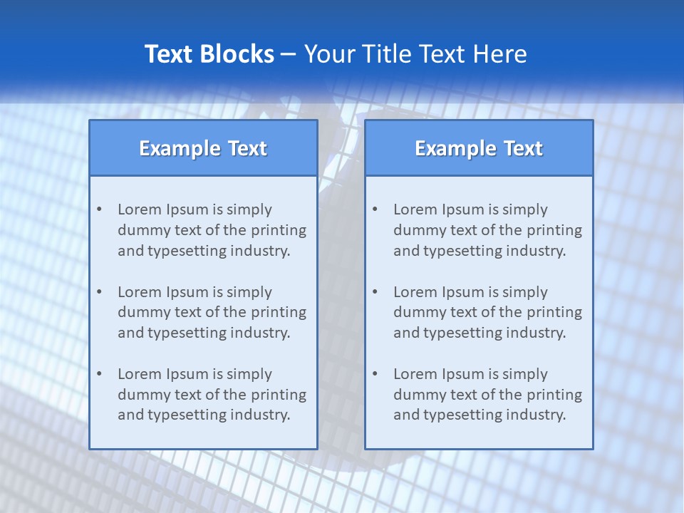 Emblem Destruction Signal PowerPoint Template