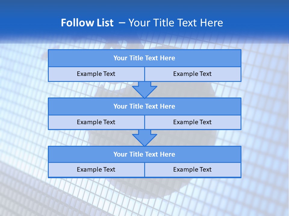 Emblem Destruction Signal PowerPoint Template