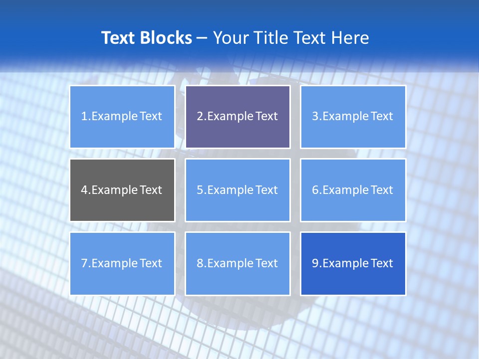 Emblem Destruction Signal PowerPoint Template