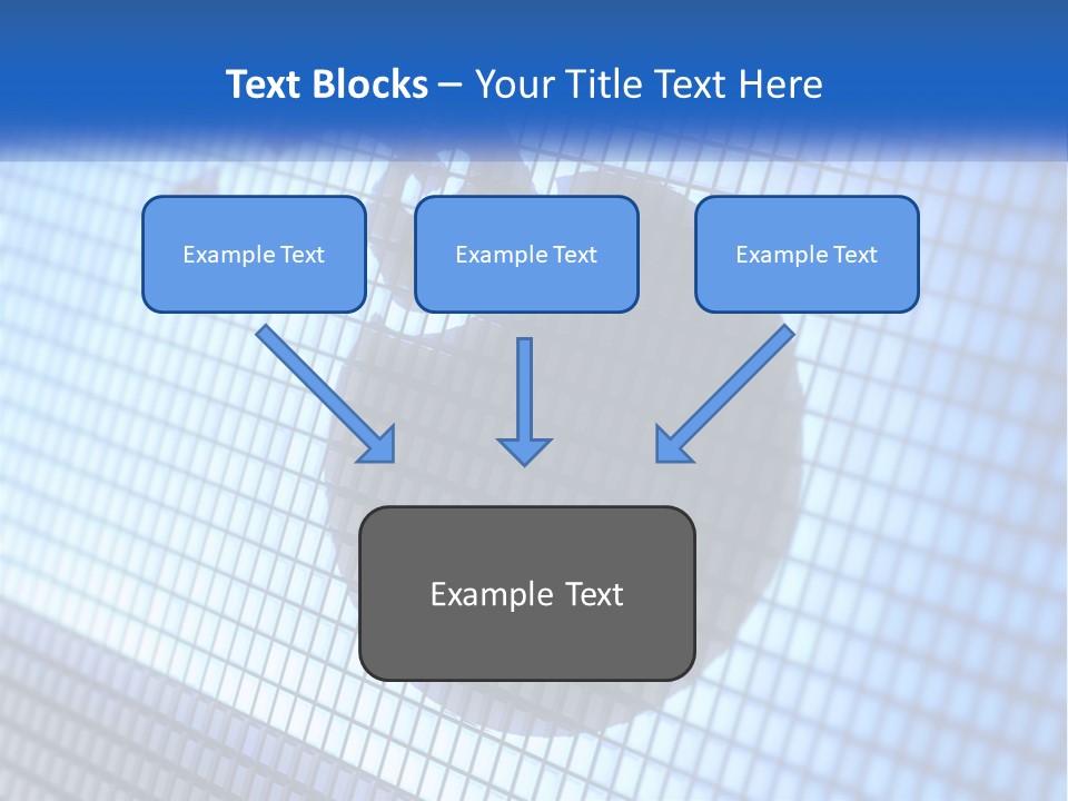Emblem Destruction Signal PowerPoint Template