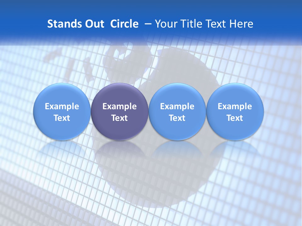 Emblem Destruction Signal PowerPoint Template