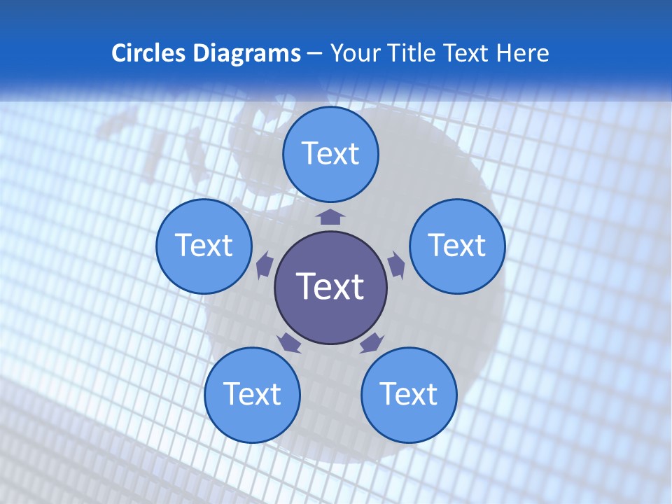Emblem Destruction Signal PowerPoint Template