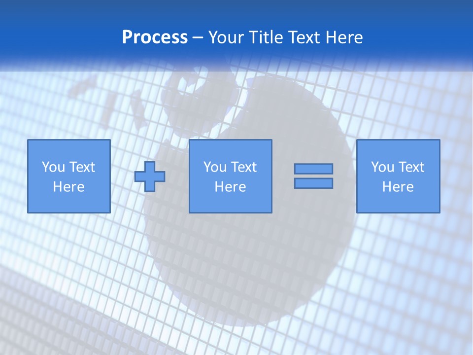 Emblem Destruction Signal PowerPoint Template