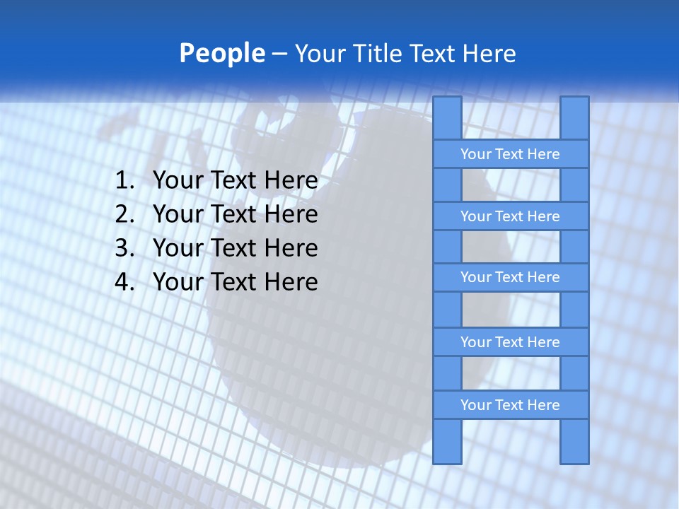 Emblem Destruction Signal PowerPoint Template