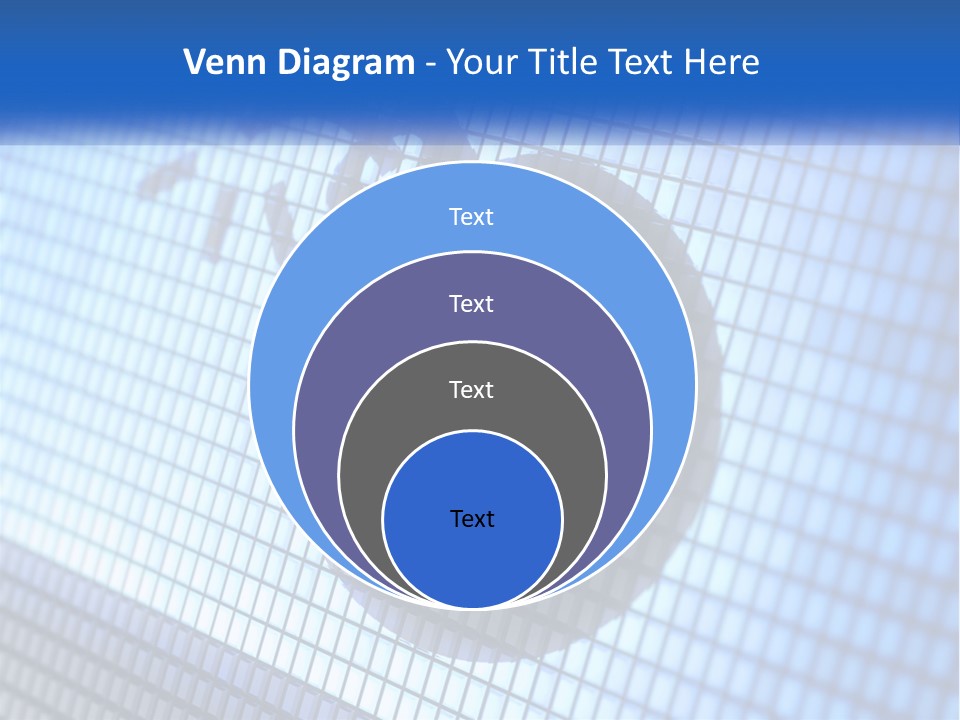 Emblem Destruction Signal PowerPoint Template
