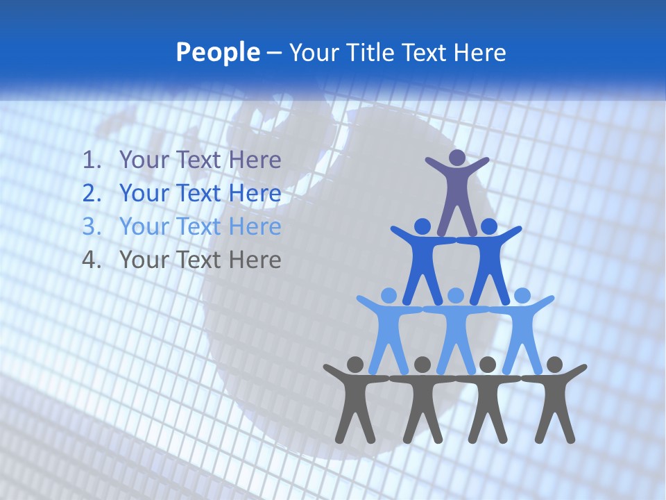 Emblem Destruction Signal PowerPoint Template