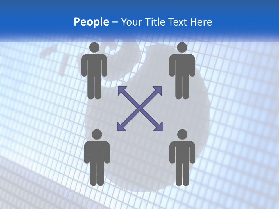 Emblem Destruction Signal PowerPoint Template