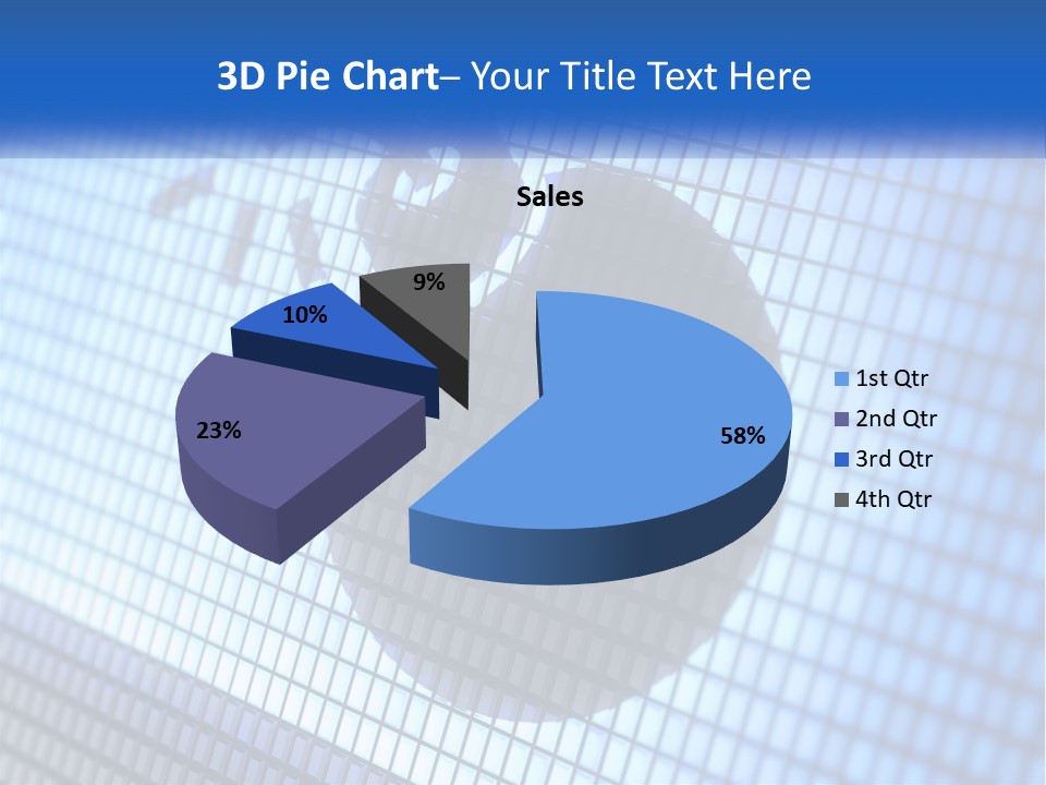 Emblem Destruction Signal PowerPoint Template