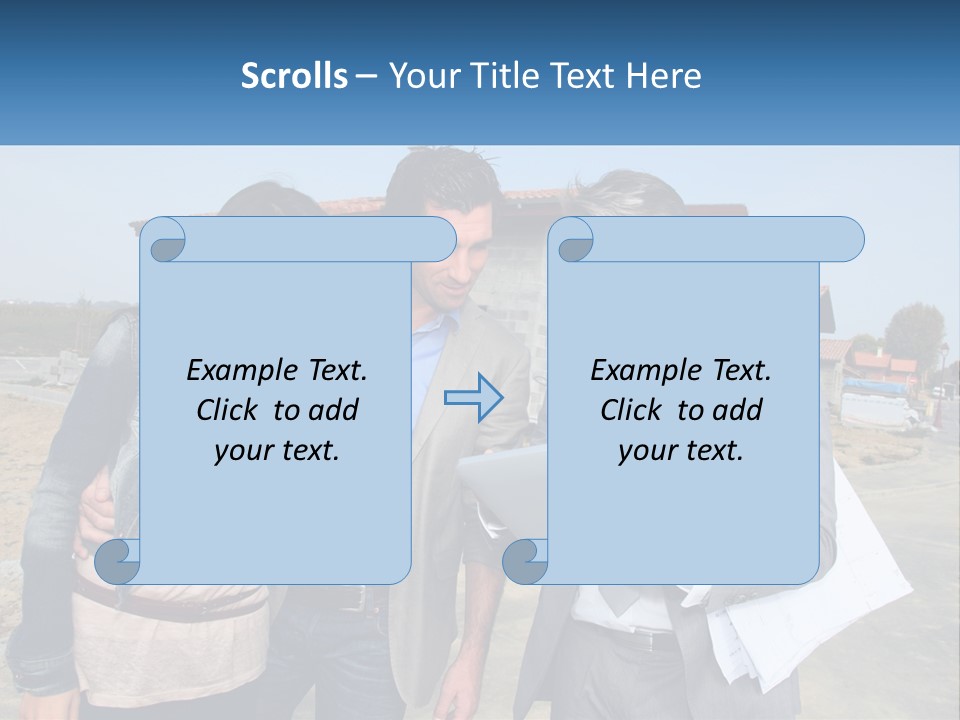 Adviser Plan Businessman PowerPoint Template