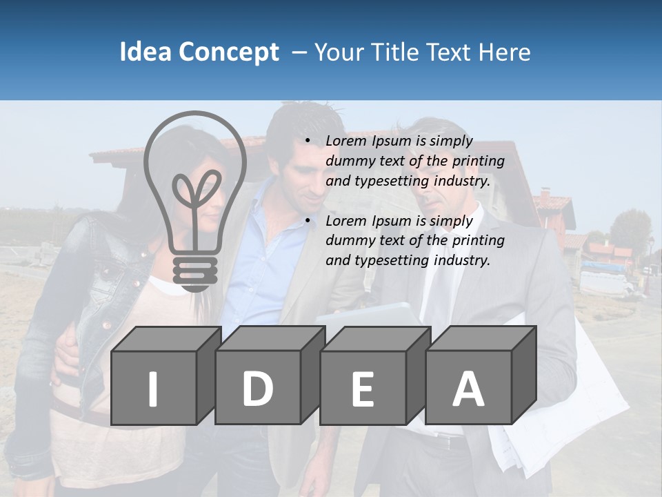 Adviser Plan Businessman PowerPoint Template