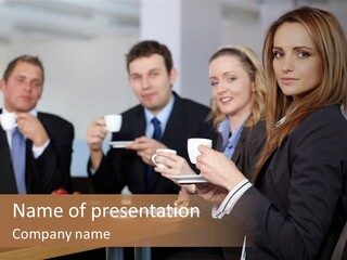 Workplace Communication Break PowerPoint Template