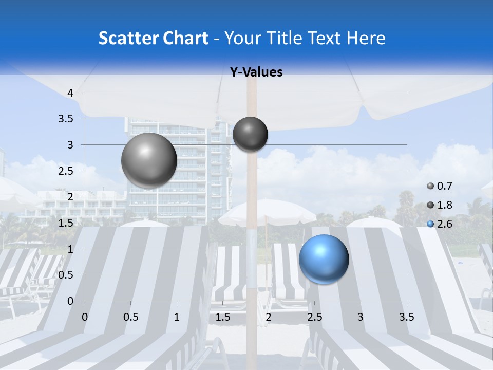 Condominium Resort Stripes PowerPoint Template