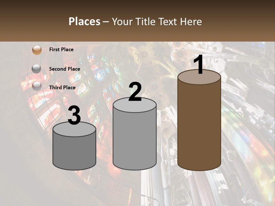 Column Interior Monument PowerPoint Template