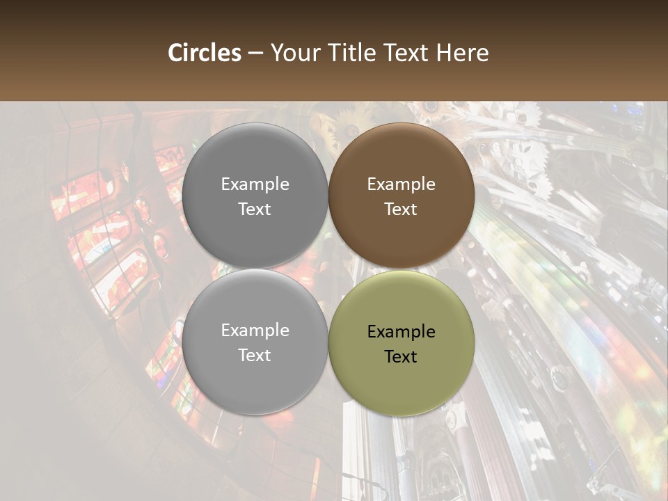 Column Interior Monument PowerPoint Template