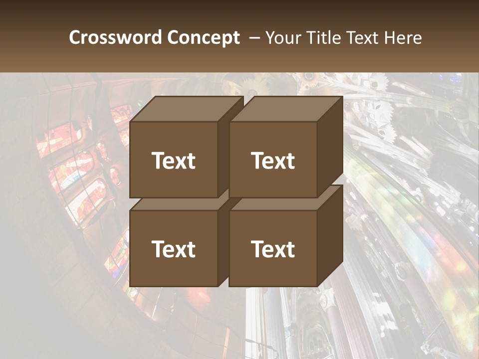 Column Interior Monument PowerPoint Template