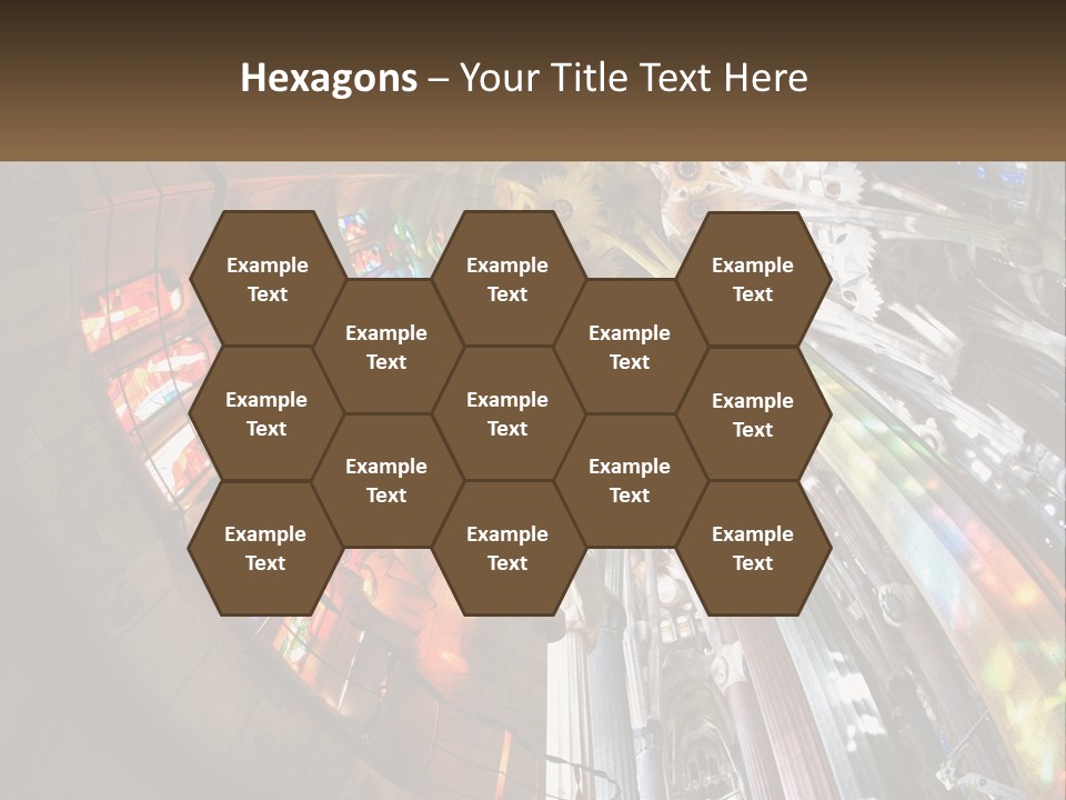 Column Interior Monument PowerPoint Template