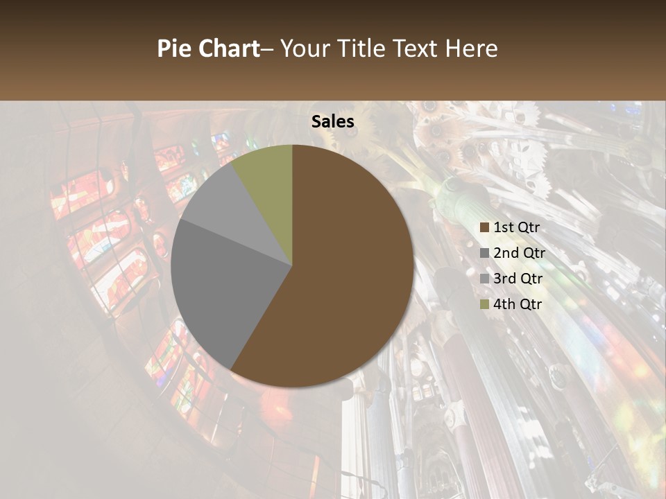 Column Interior Monument PowerPoint Template
