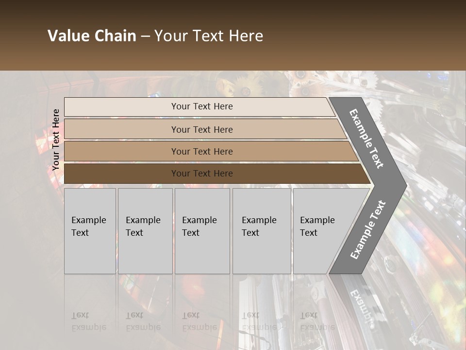 Column Interior Monument PowerPoint Template