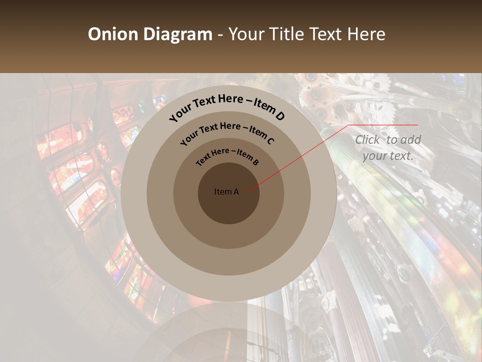 Column Interior Monument PowerPoint Template