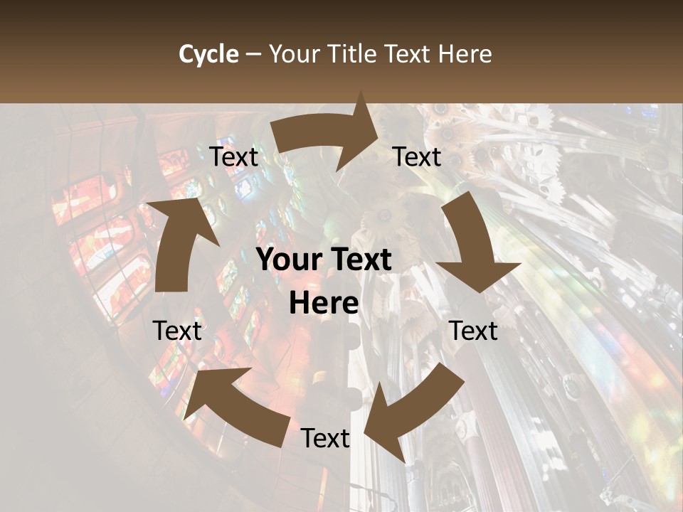 Column Interior Monument PowerPoint Template