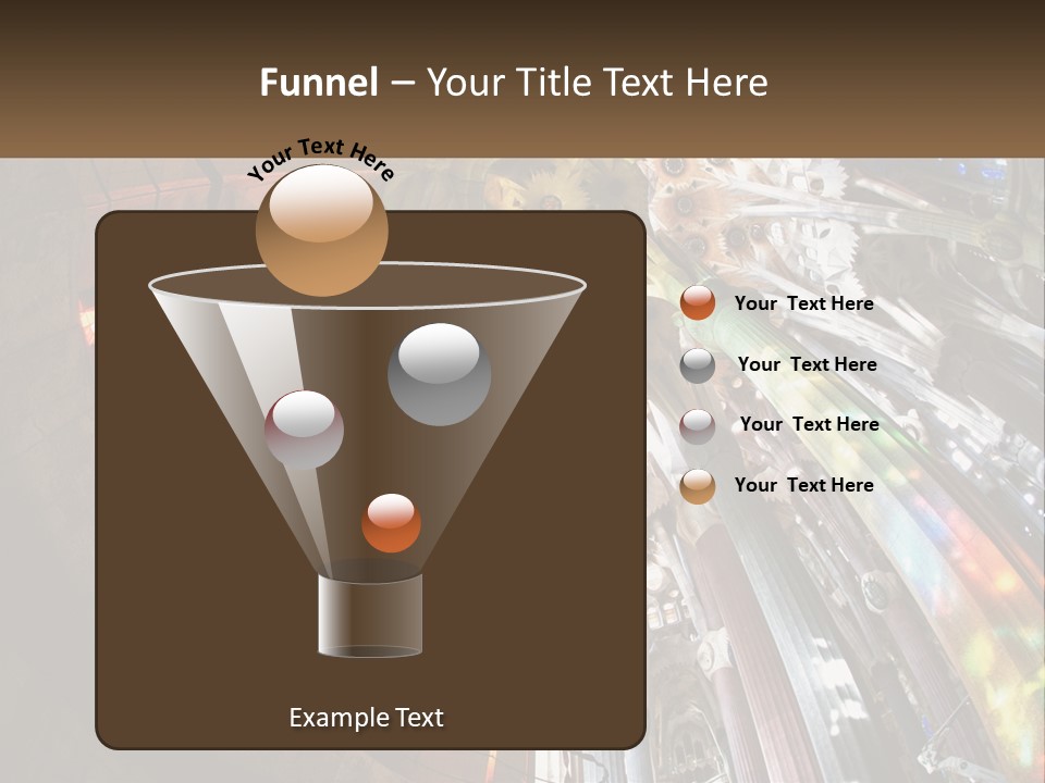 Column Interior Monument PowerPoint Template
