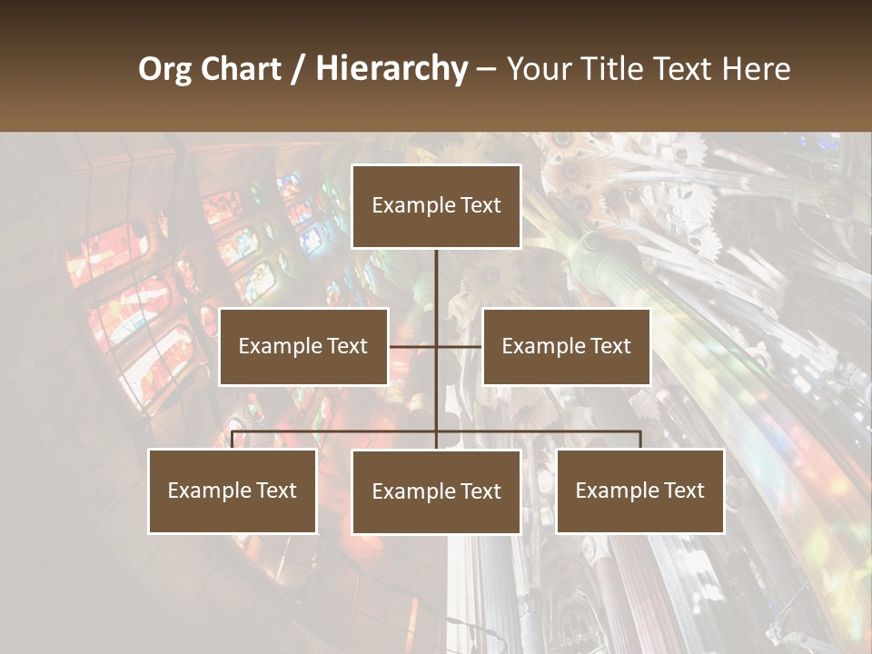 Column Interior Monument PowerPoint Template