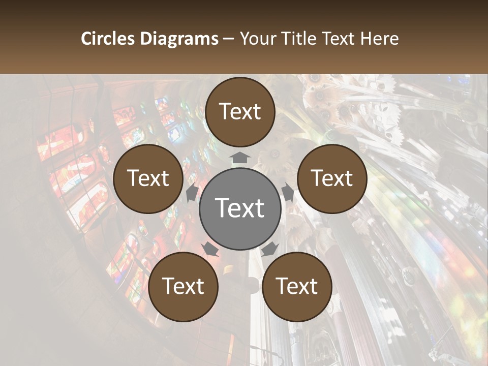 Column Interior Monument PowerPoint Template