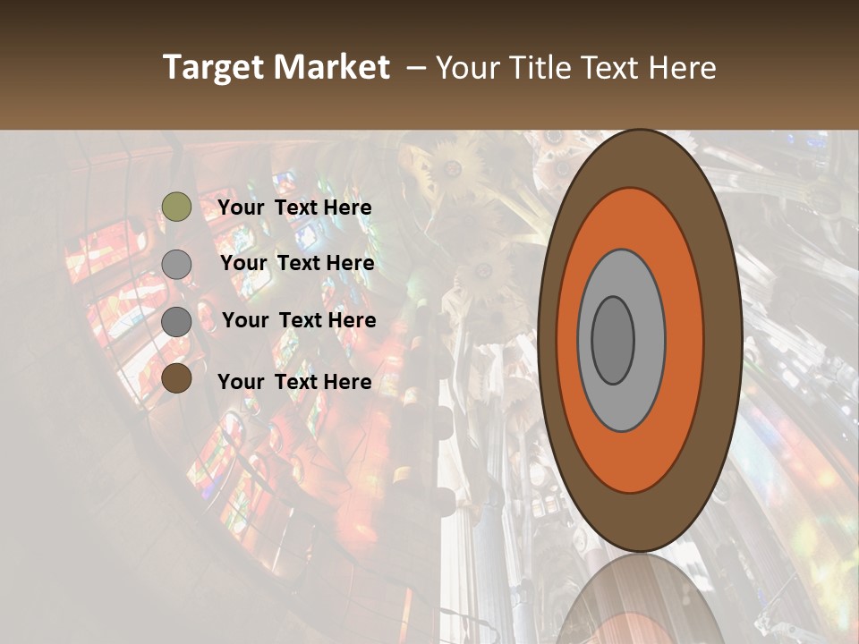 Column Interior Monument PowerPoint Template