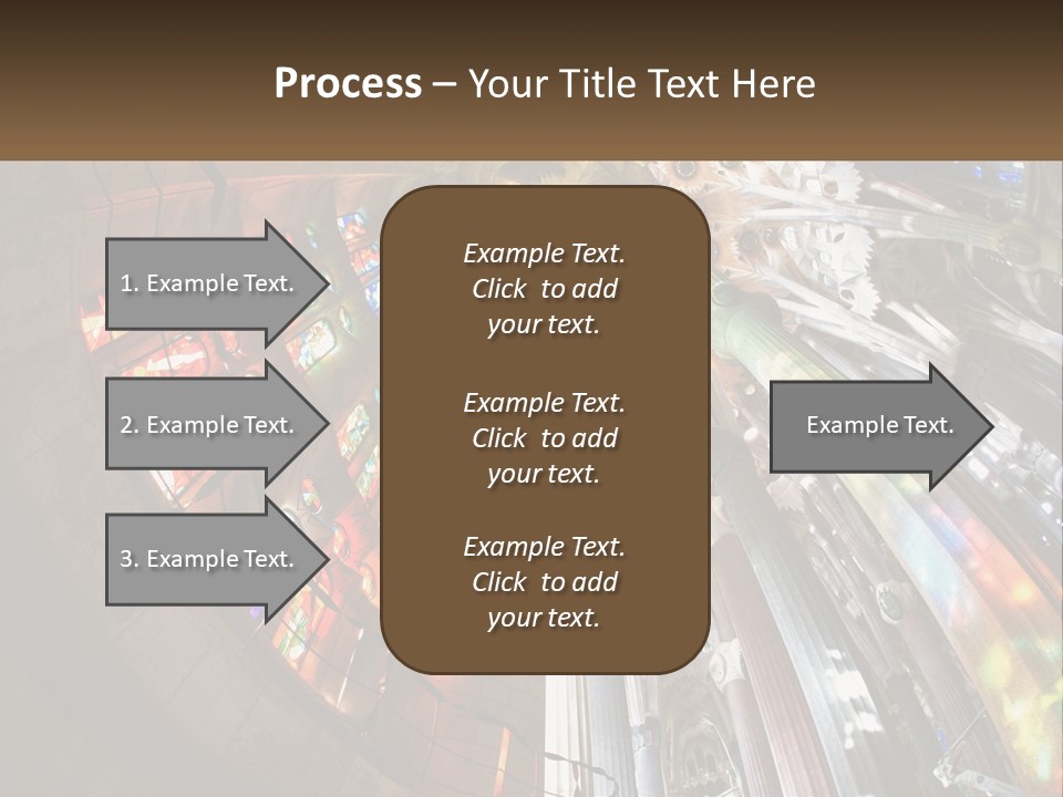 Column Interior Monument PowerPoint Template