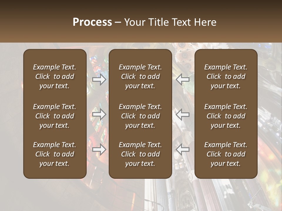 Column Interior Monument PowerPoint Template