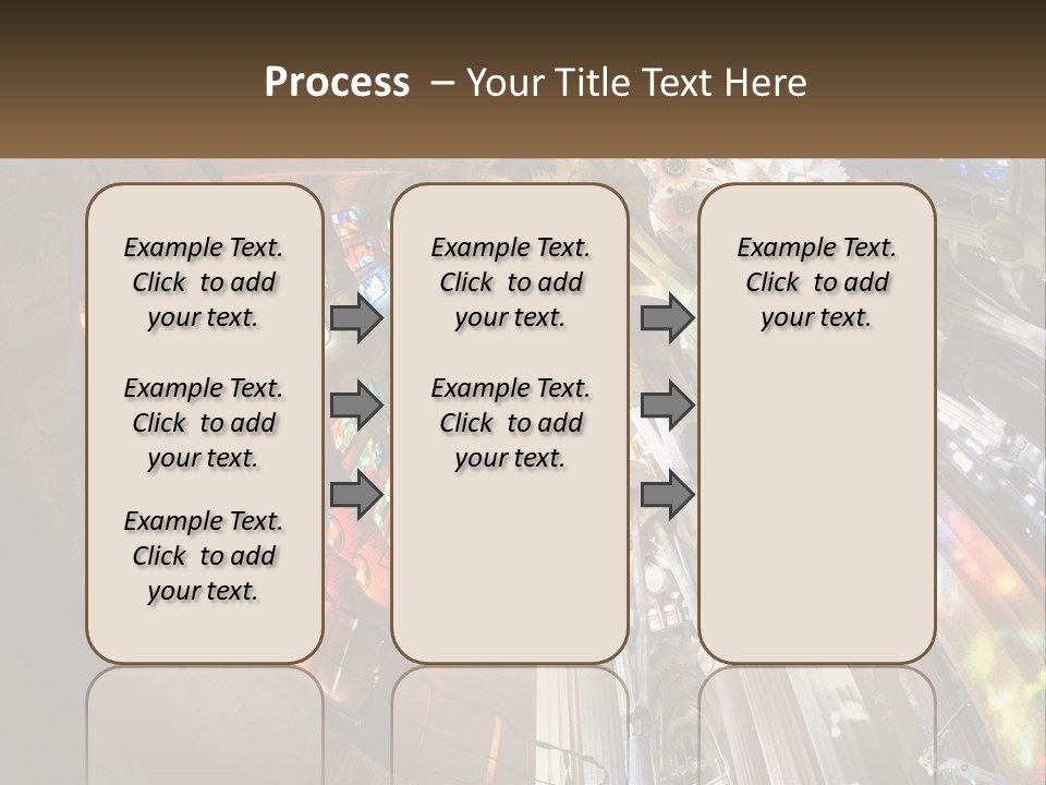 Column Interior Monument PowerPoint Template