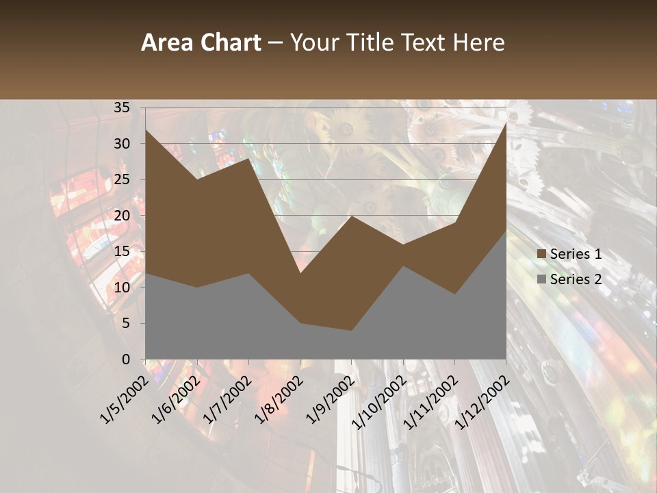 Column Interior Monument PowerPoint Template