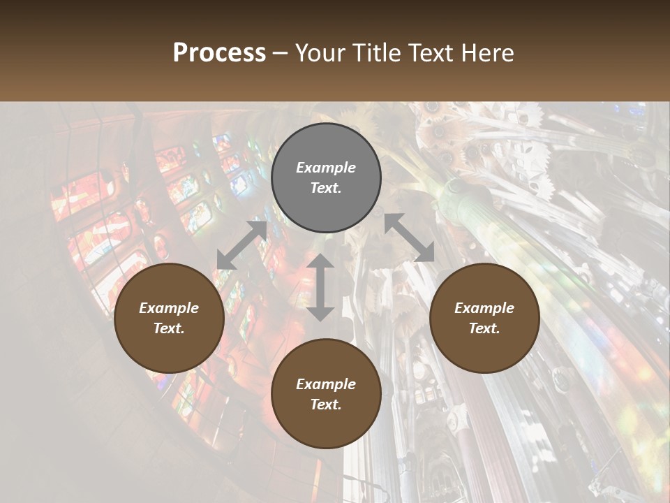 Column Interior Monument PowerPoint Template