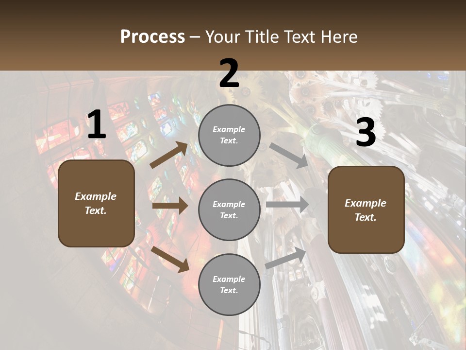 Column Interior Monument PowerPoint Template
