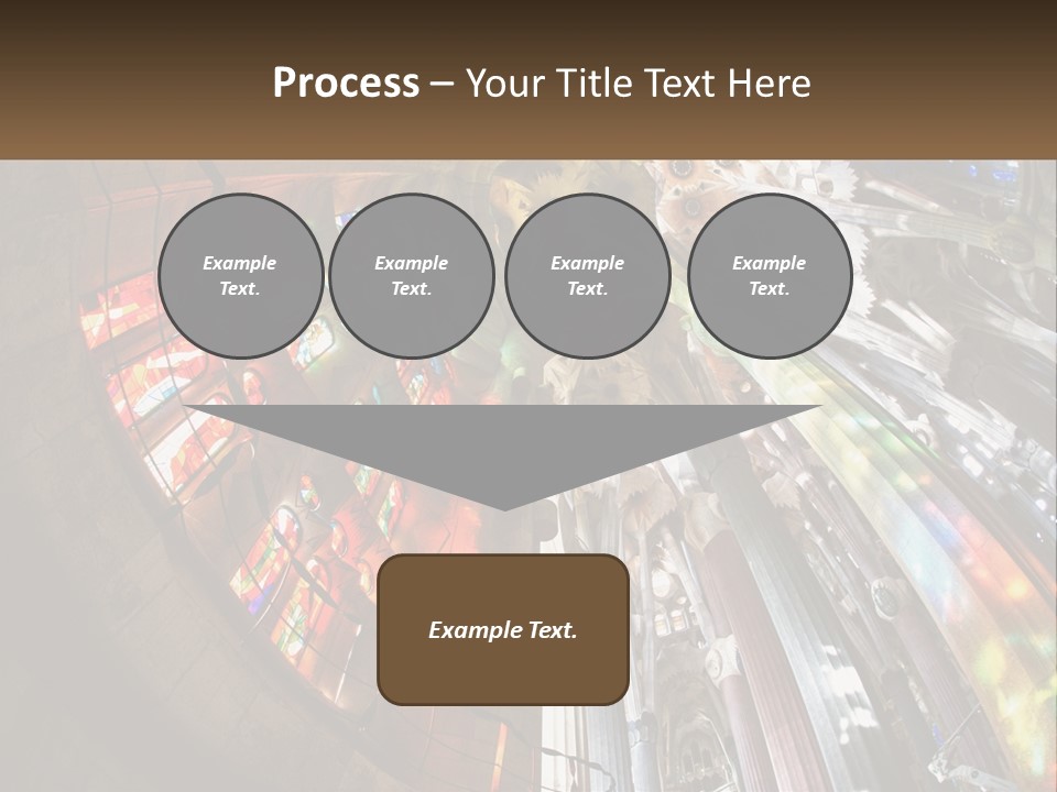 Column Interior Monument PowerPoint Template
