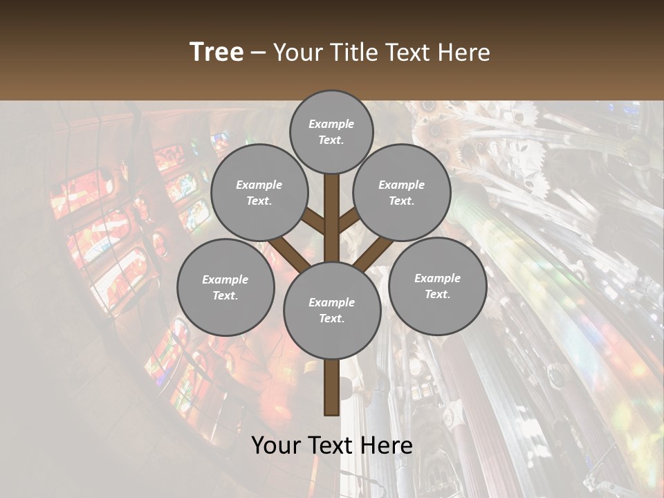 Column Interior Monument PowerPoint Template