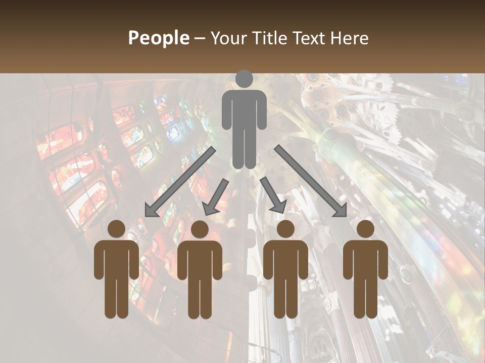 Column Interior Monument PowerPoint Template