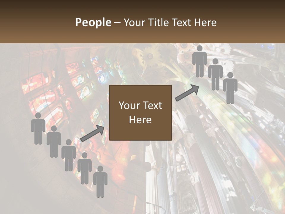 Column Interior Monument PowerPoint Template