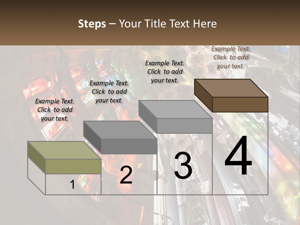Column Interior Monument PowerPoint Template