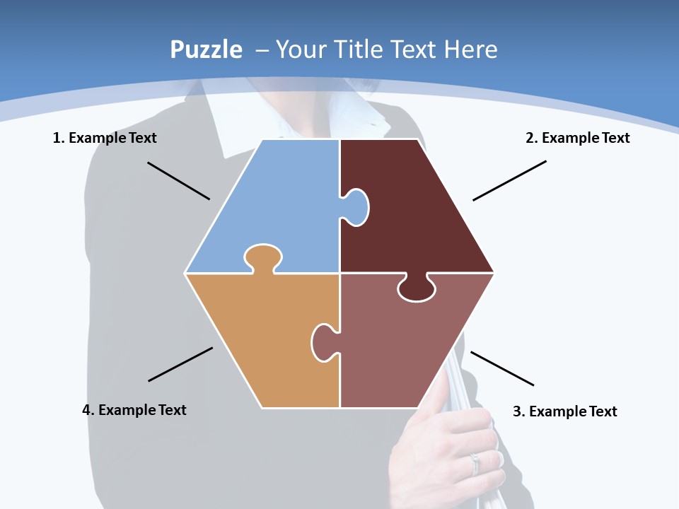 Teacher Lady Beautiful PowerPoint Template