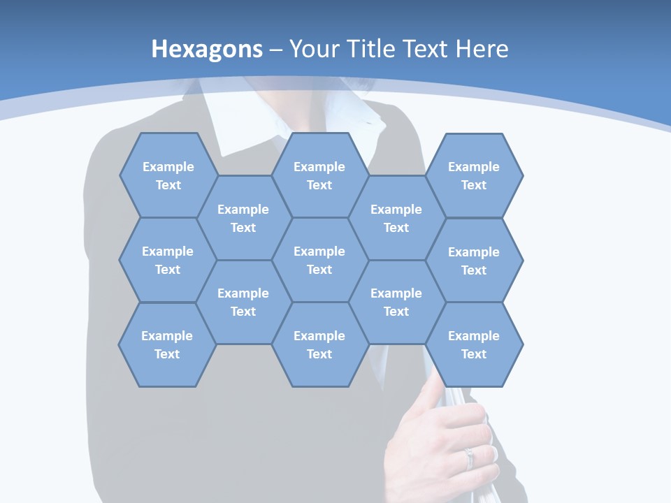 Teacher Lady Beautiful PowerPoint Template