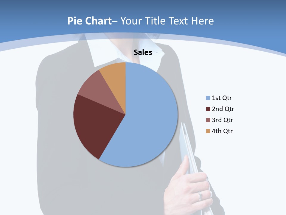 Teacher Lady Beautiful PowerPoint Template