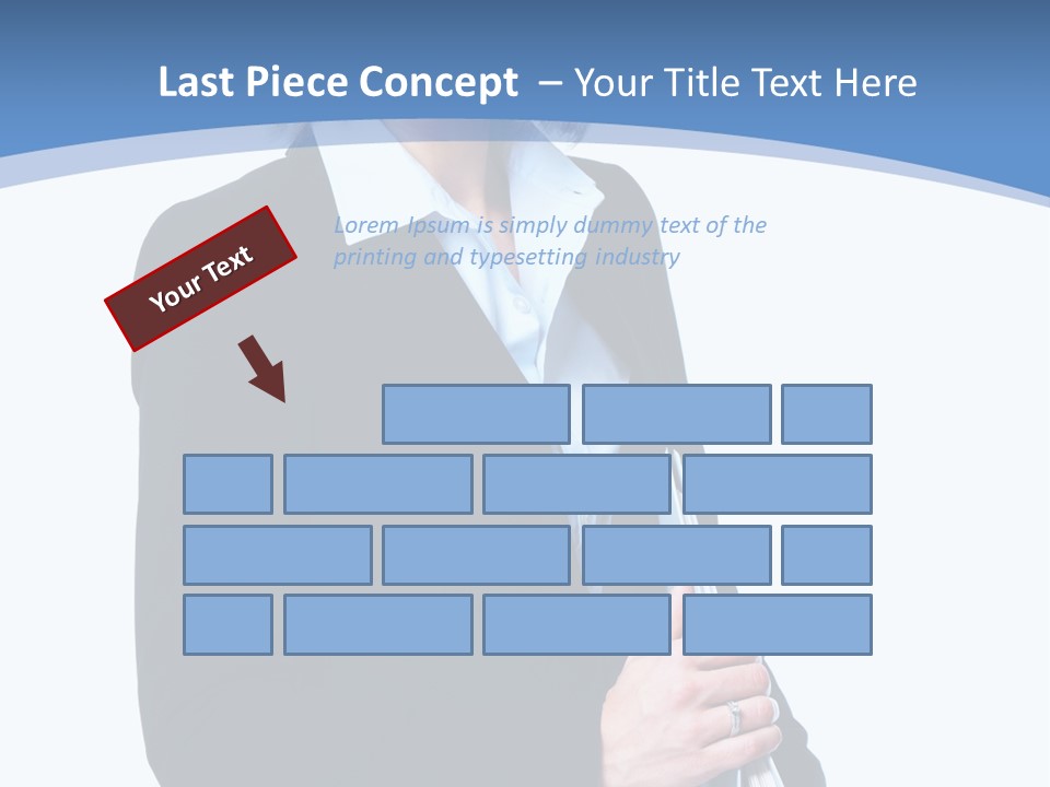 Teacher Lady Beautiful PowerPoint Template