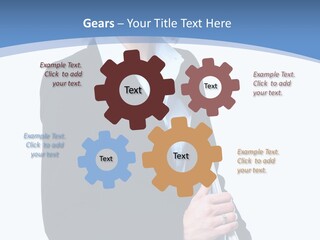 Teacher Lady Beautiful PowerPoint Template