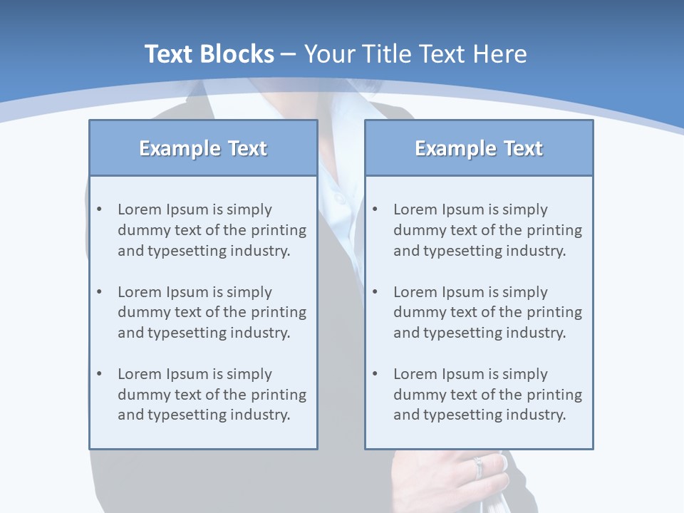 Teacher Lady Beautiful PowerPoint Template