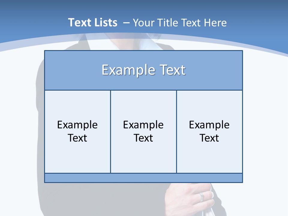 Teacher Lady Beautiful PowerPoint Template