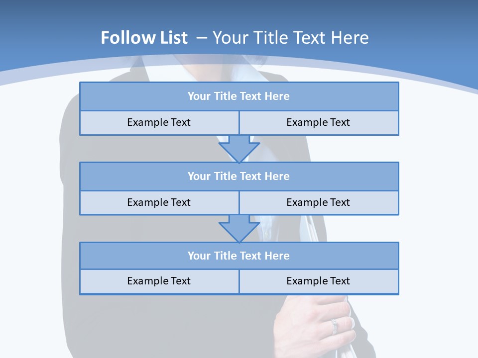 Teacher Lady Beautiful PowerPoint Template