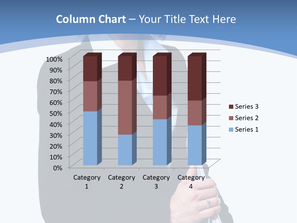 Teacher Lady Beautiful PowerPoint Template