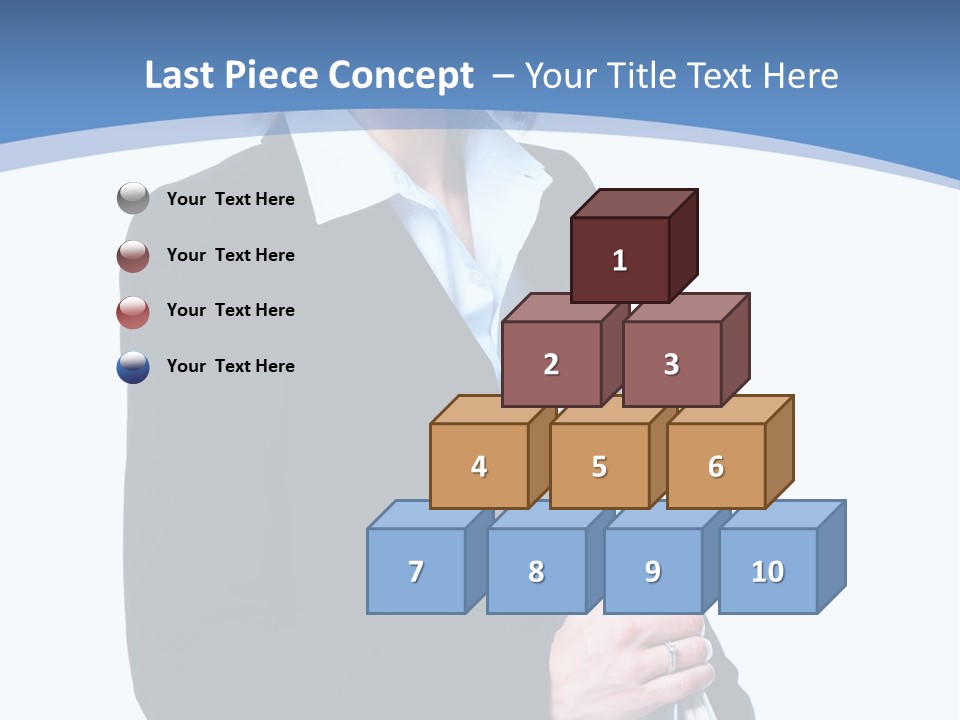 Teacher Lady Beautiful PowerPoint Template